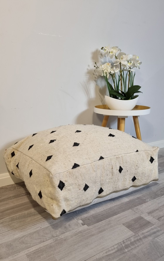 Image 1 of Kelim berber poef , marokkaanse zitkussen