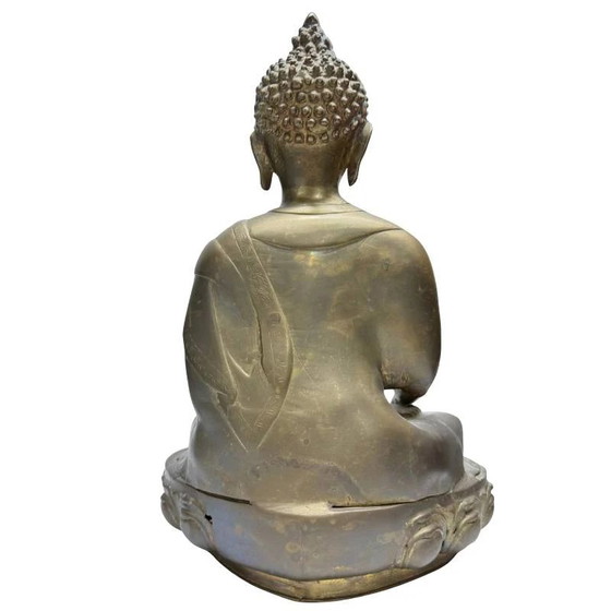 Buddha in bronzo dorato a fuoco – Himalaya – XVIII/XIX secolo – Lotto 453 – Sculture, Bronze (photo 5 of 10)