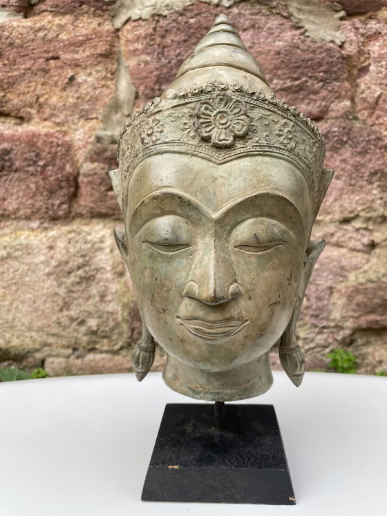 Image 1 of testa di Buddha
