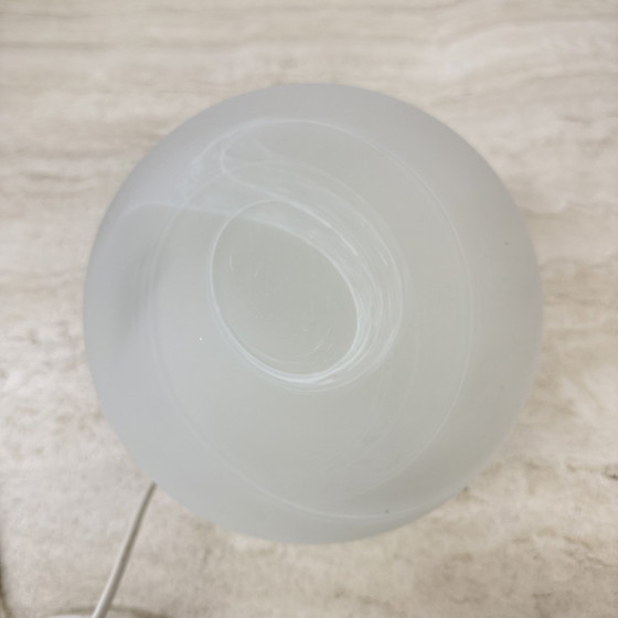 Image 1 of Lampada da tavolo vintage in vetro Wofi Leuchten Mars