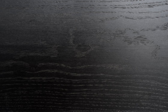 Image 1 of Vintage Mid-Century Scandinavian Modern Dark Oak Sideboard with Wooden Handles, 1960s