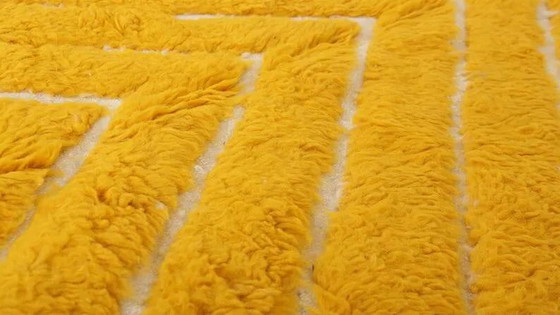 Tapis marocain écru à motifs géométriques 250cm x 150cm – Wool (photo 11 of 14)