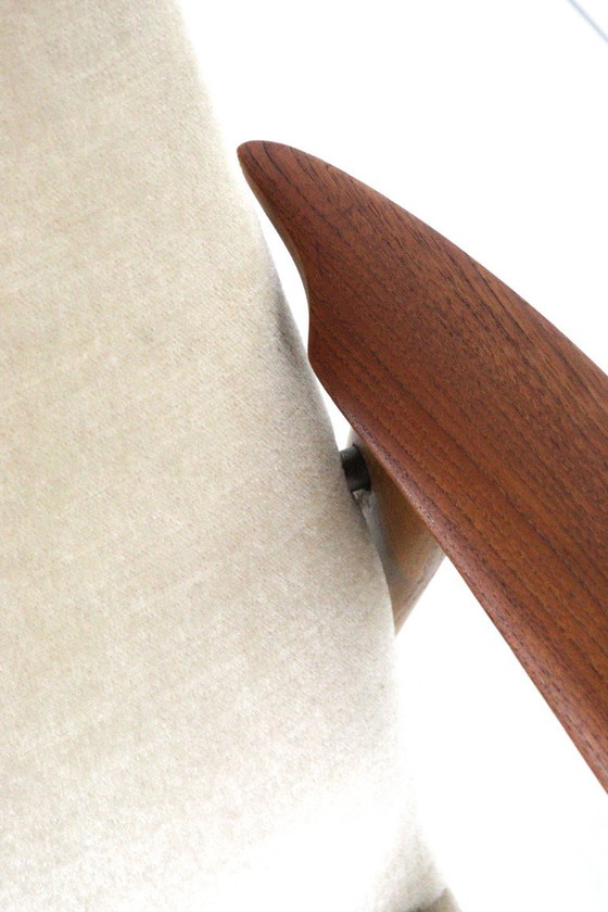 Frode Braathen and Hans Brattrud for Dokka Möbler Armchair Model 500 - Highback Vintage – Dokka mobler, Wood (photo 17 of 18)
