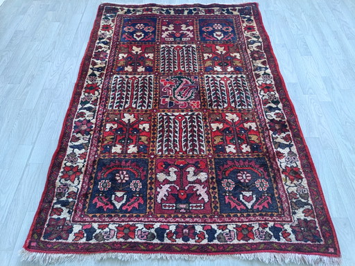 Handgemaakt Perzisch Bakhtiari Vloerkleed 152×108cm