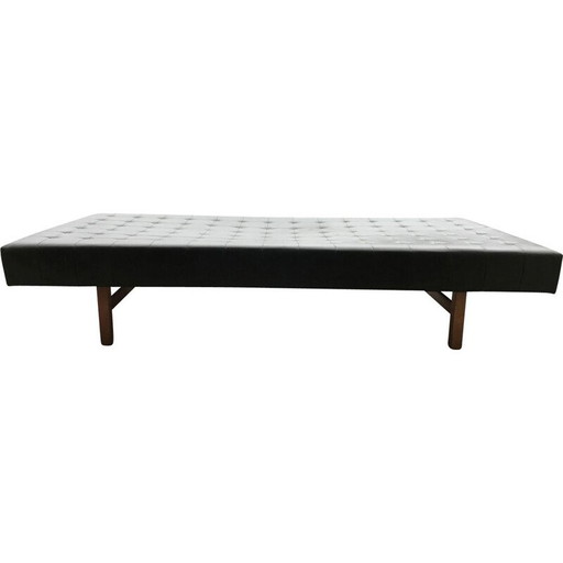 Vintage Grünes skaï Tagesbett, 1960