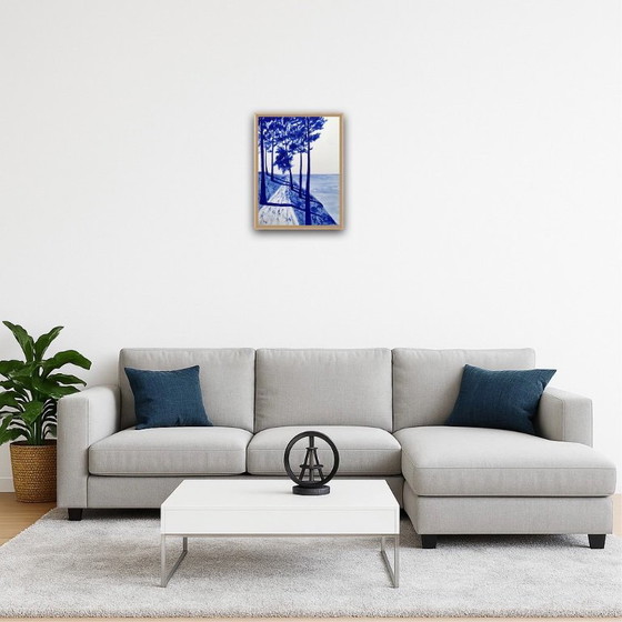 Image 1 of Acrylic on Hahnemühle 325g white paper. Size 40x30cm.