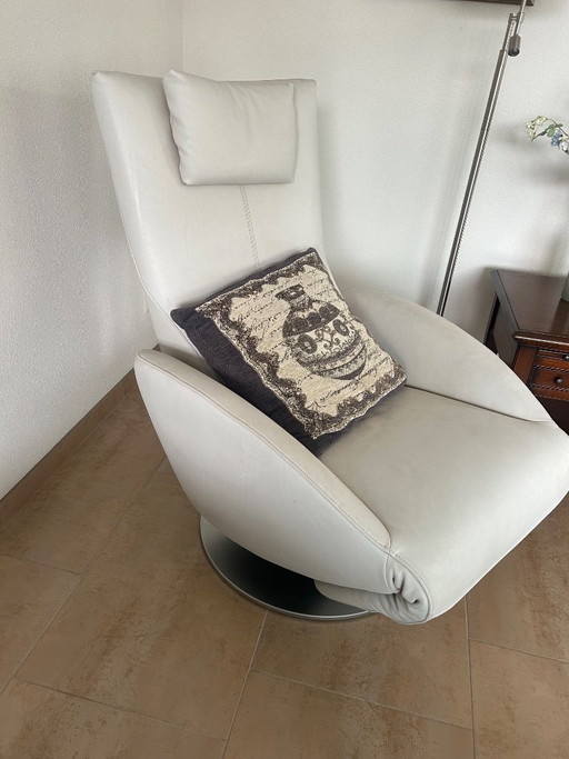 Fauteuil inclinable FMS Mate en cuir souple – FSM, verstelbare relaxstoel, Leather, Metal (photo 2 of 5)