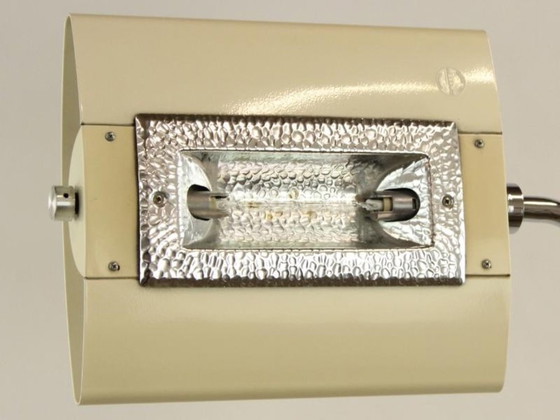 Image 1 of Vloerlamp Skipper & Pollux – ontwerp Bruno Gecchelin, Italië, jaren ’70 – marmeren voet, vintage design