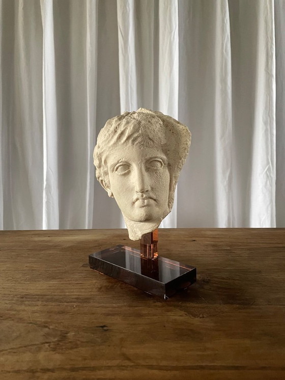 Image 1 of Ancient Greek Head – Ephebe – Cast from the Louvre Museum