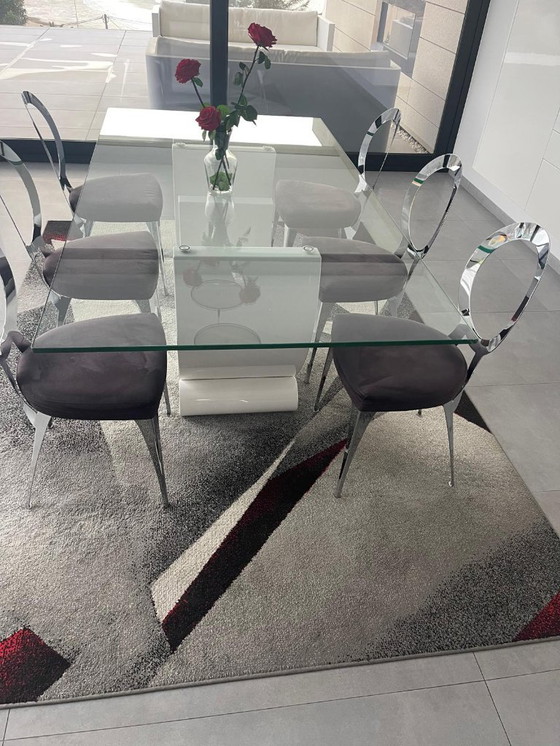 Image 1 of Eettafel in Italiaans design.