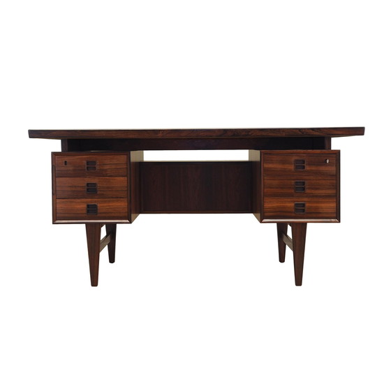 Image 1 of Rozenhouten bureau, Deens ontwerp, 1960S, Productie: Denemarken