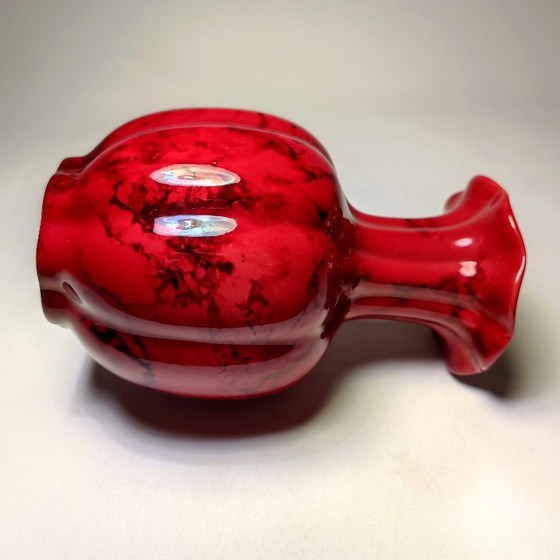 Zsolnay - Vaso - Vaso Eosina Rosso - Porcellana – Vasi, Porcelain (photo 17 of 22)