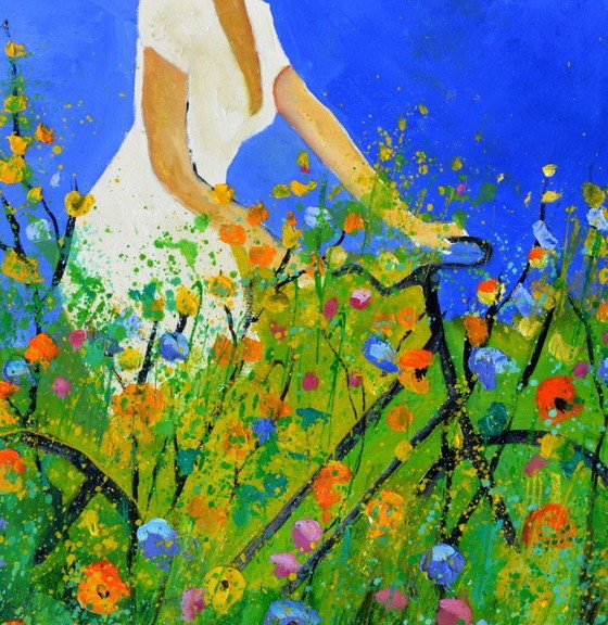 Image 1 of Temidden van de bloemen