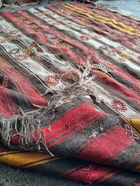 Image 1 of Kilim turco tessuto a mano 210x180cm