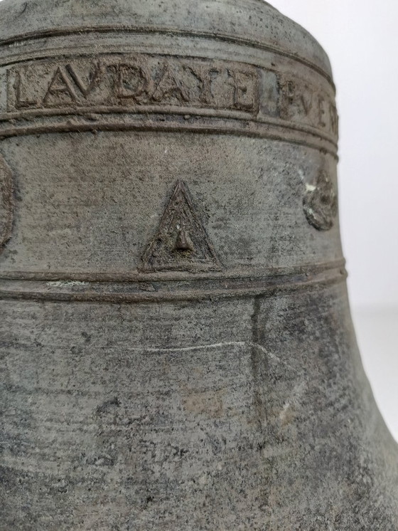 Image 1 of Great Antique bronze Church bell from 1679