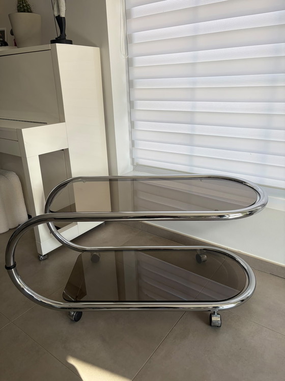 Marca de diseño italiana Gallotti & Radice – Carritos de bar, Glass, Metal (photo 3 of 5)