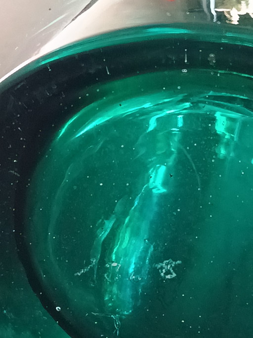 Riihimãen Lasi Oy Vaas 22cm Originele Sticker, Gegraveerd 1328 – Iittala, vazen, Glass (photo 2 of 6)