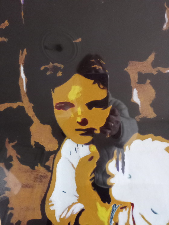 Image 1 of T van Steenbergen "girl at the window" Rembrandt