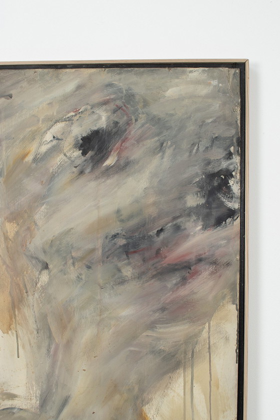 Image 1 of Expressionist portrait from the 1960s