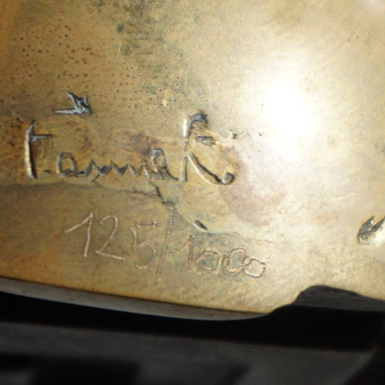 Image 1 of Bronze Sculpture Labyrinth by Fanna Roncoroni, 1970