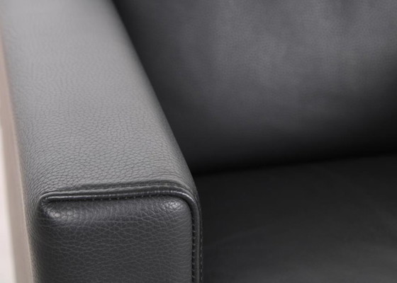 Image 1 of Giulio Marelli Fauteuil cubique noir