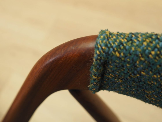 Image 1 of Set van twee teakhouten stoelen, Deens design, jaren 70, ontwerper: Kai Kristiansen