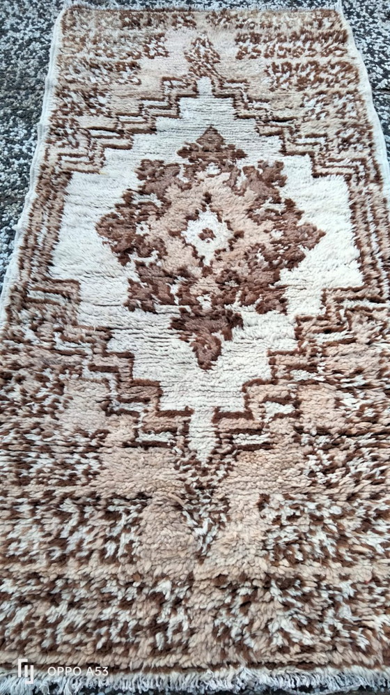 Image 1 of Handgeknoopt Berber kleed wol 174x87cm