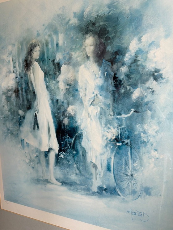 Image 1 of Tout prend des couleurs grâce à la lithographie originale de Willem Haenraet