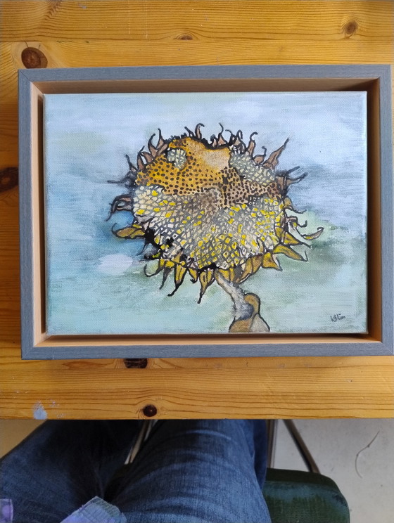 Tournesol – Kitty Blom, Peintures et dessins, Wood, Canvas (photo 2 of 11)