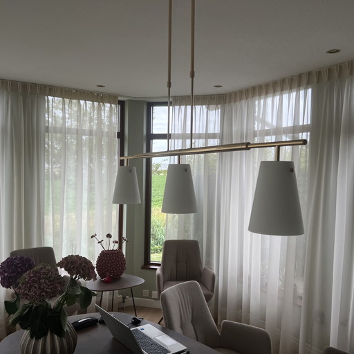 Estiluz pendant lamp with three lighting points