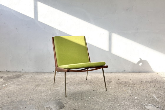 Sillón Boomerang de los años 60 diseñado por Peter Hvidt & Orla Mølgaard-Nielsen para France & Son, Dinamarca (photo 2 of 12)