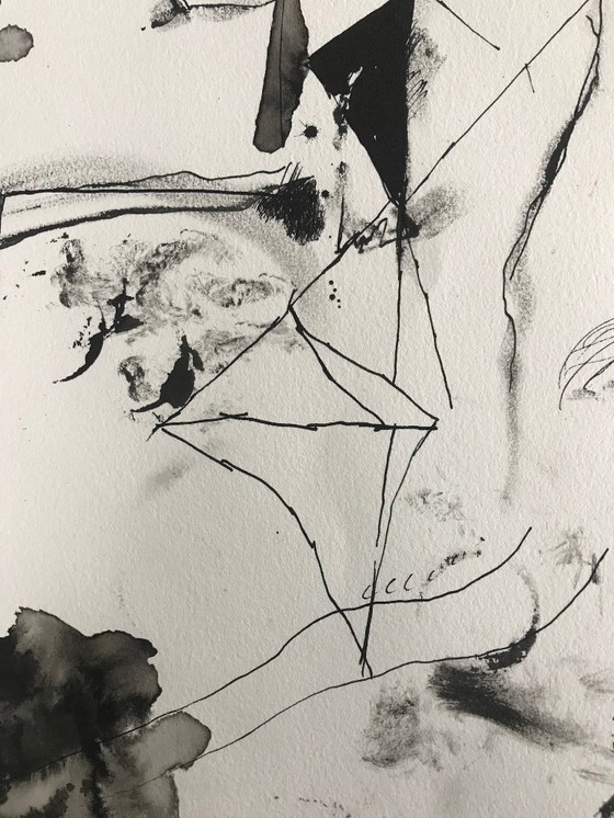 Image 1 of Jef Diederen, gouache 1999