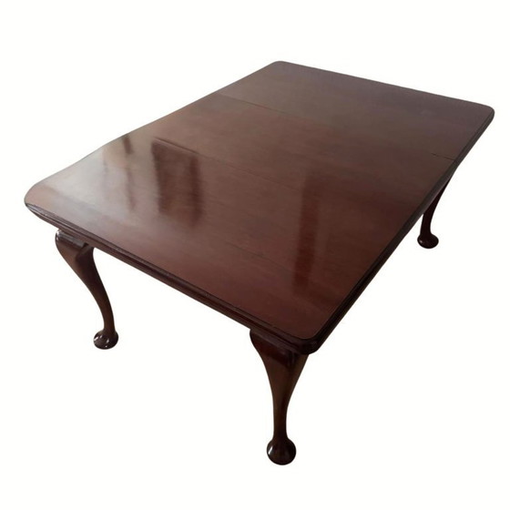Image 1 of Extending crank dining table, J.& J. W. Meeks, New York, mahogany wood, 19th c. - United States