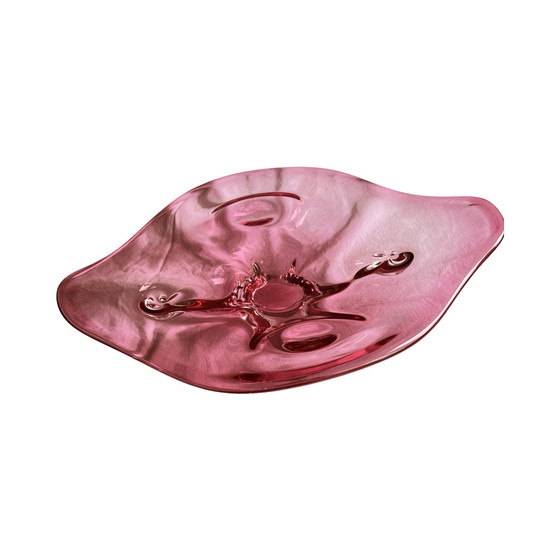 Image 1 of Large Platter, Designed by J. Hospodka, Chribska Sklarna, Czechoslovakia, 1960s