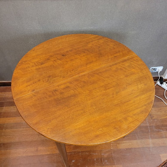 Image 1 of Set da pranzo, tavolo e quattro sedie, stile moderno scandinavo di Hans Olsen, anni '60 - Danimarca