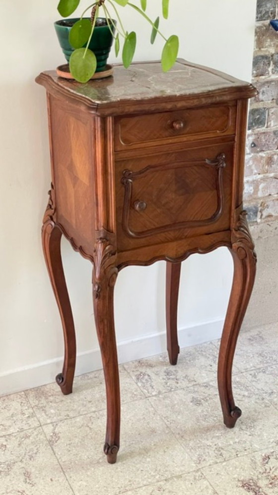Nachtkastje Louis XV stijl marmer – Marble (photo 32 of 39)