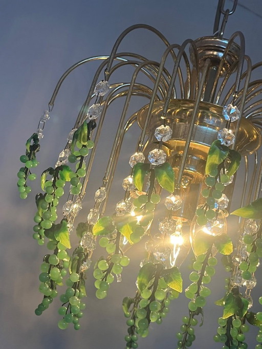 3 Pieces Green Grapes Chandeliers Venice
