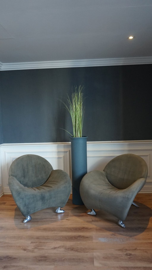 2x Leolux Papageno chair