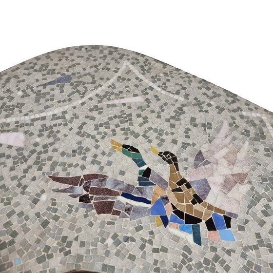 Image 1 of Vintage Berthold Müller mozaïek salontafel