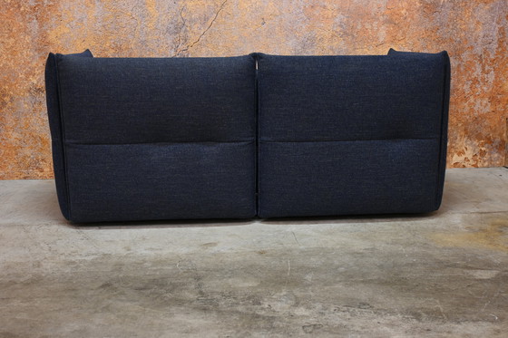 Image 1 of Divano di design in tessuto blu Vitra Mariposa (regolabile)