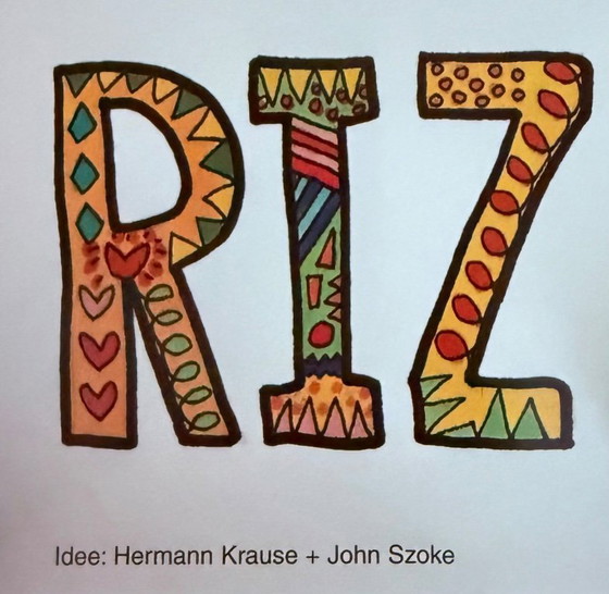 Image 1 of James Rizzi: "Meets Spitzweg" Original Licensed Poster. High Print Quality and in Excellent Condition.