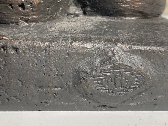 Image 1 of Sculptuur Geert Kunen Beeld "Meisje" nr. 6