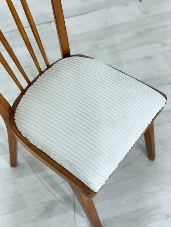 Image 1 of 4x Mid-Century Chairs / Dining Chairs / Kitchen Chairs – Vintage 1960s