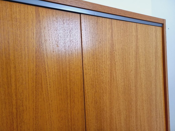 Image 1 of Vintage Scandinavian teak wardrobe from the 1960s
