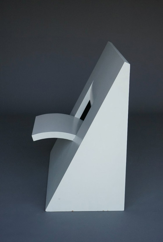 Image 1 of Chaise sculpturale unique « No29 » de Jochen Kirschstein, années 1990