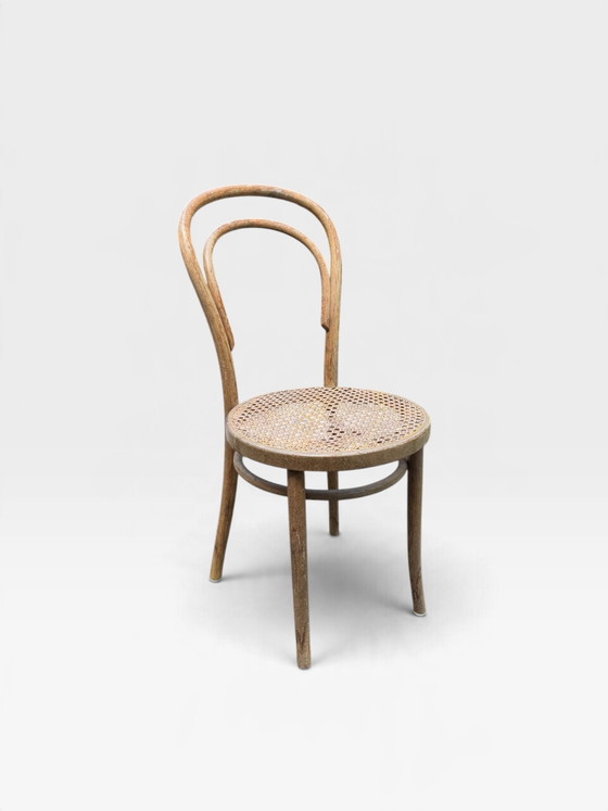 2x Chaises de bistrot Thonet style n° 14 – Chaises de salle à manger, Bois (photo 3 of 8)