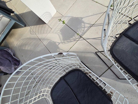 3 vintage Harry Bertoia chairs (Knoll) – Dining chairs, Metal (photo 5 of 8)