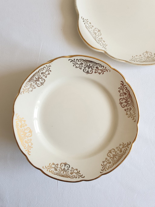 Villeroy & Boch dessert service from the 1950s