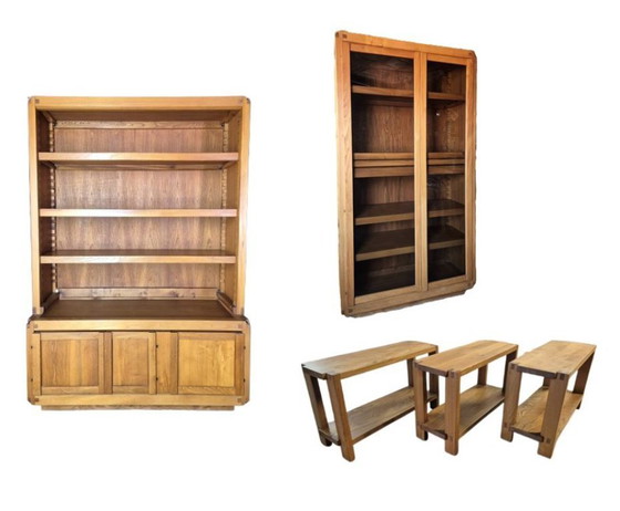 Image 1 of Pierre Chapo (1927- 1987), bibliothèque B10/BAL de 1976