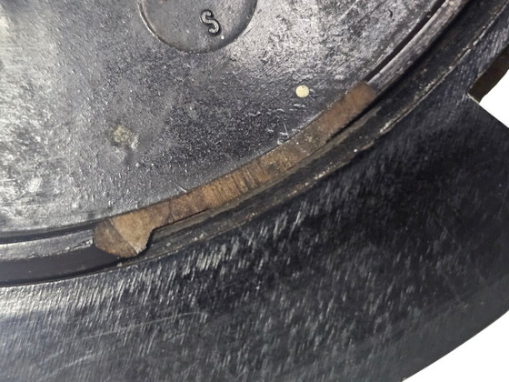 Image 1 of Dutch design - Philips Holland - Brune glas - XL plafonniere - 50's